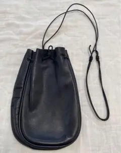 hender scheme senzu bag レザー 黒 Hender Scheme Senzu Bag [Black/Choco]