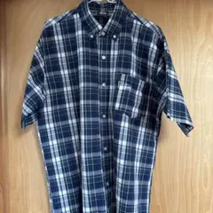ステューシーstussy 半袖チェックシャツ#ボタンダウン　ラルフ