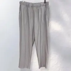 k697》クロップドパンツ リラックスウェア ウエストゴム 大きいサイズ 3L