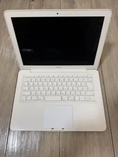 ジャンク　Apple MacBook ホワイト A1342