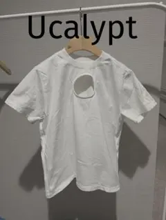 ユーカリプト　Cut Out Cropped Tee カットアウト　クロップド