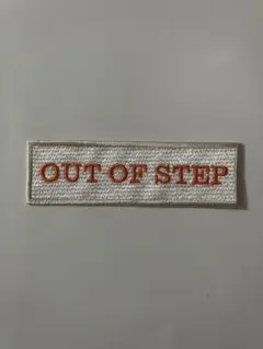 OUT OF STEP minor threat ワッペン