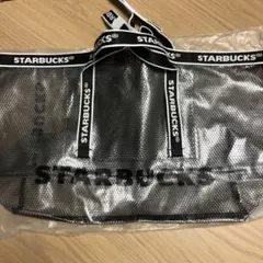 スターバックス　海外限定　ビニールトートバッグ　プロフお読み下さい