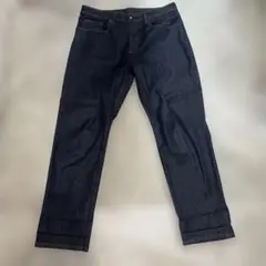 ストレートデニム 34サイズ ダークブルー