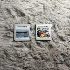 【カセットのみ】マリオカート7 ＆ 大乱闘スマッシュブラザーズ セット