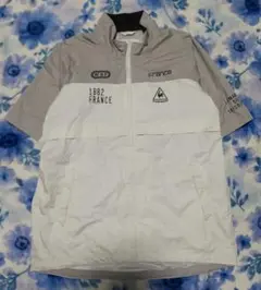 le coq sportif 1882 FRANCE 半袖ジップジャケット