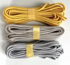 パラコード 4mm7芯 10メートル 3色セット 新品未使用 合計30メートル