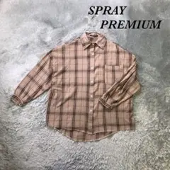 SPRAY PREMIUM スプレイプレミアム 長袖シャツ チェック柄