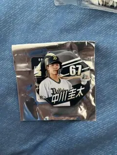 オリックスバファローズ　ビジター限定カンバッジ 67中川圭太