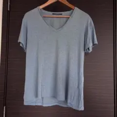 AMERICAN RAG CIE アメリカンラグシー 半袖 Tシャツ ブルー