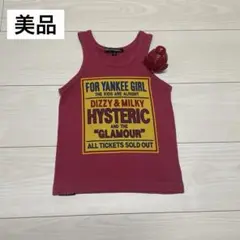 ‹ 美品›ジョーイヒステリック ヒスミニ ヤンキー タンクトップ S ピンク