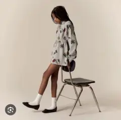 kith Printed Nelson Quarter Zip Dress