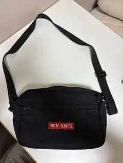 BEN DAVIS ブラックショルダーバッグ