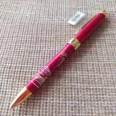 セーラー 二色ボールペン+シャーペン 富士 レッド