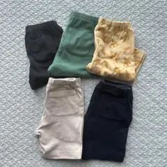 ベビーレギンスユニクロ無印良品80サイズ5点セット