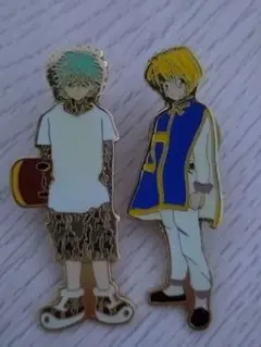 HUNTER×HUNTER ピンバッジ キルア クラピカ
