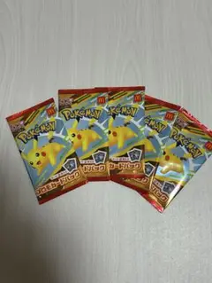 ポケモン プロモカードパック 2枚入りマクドナルド ハッピーセット　5袋
