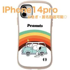 人気 新品 iPhone14pro アイフェイス風 スマホケース スヌーピー