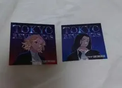 東京リベンジャーズ　アニメイト特典　ミニシール佐野万次郎　場地圭介 東リべ