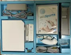 【動作確認済・すぐ遊べる】Wii本体＋Wii Sports＋クラコン＋ヌンチャク