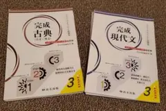 完成現代文　古典　2冊セット