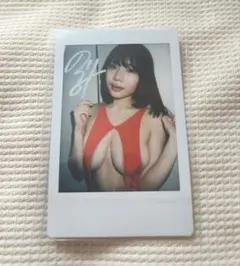 【サイン入り】白川希美 チェキ グラビア アイドル 白川のぞみ