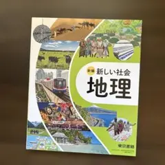新編 新しい社会 地理