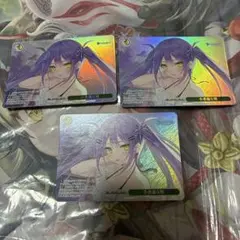ヴァイスシュヴァルツ　ホロライブ　小悪魔な瞳　大会pr ホイル