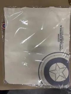 キャプテンアメリカ　トートバッグ　白
