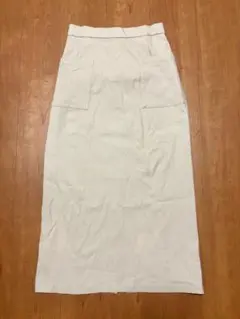 神戸レタス kobe lettuce ベージュタイトスカート✩.*˚スリット L