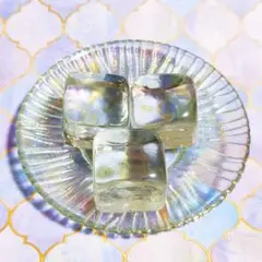 実物大 氷の食品サンプル（リアルサイズ3個セット）