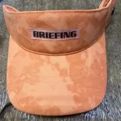 サンプル　BRIEFING オレンジ バイザー　ブリーフィング