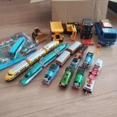 値下げ プラレール トーマス 働く車セット トミカ アンパンマンバス まとめ売り
