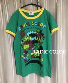RADIC COLOR プリントTシャツ