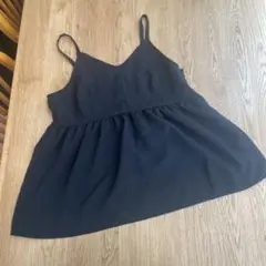 黒いビスチェ Mサイズ ポリエステル100%