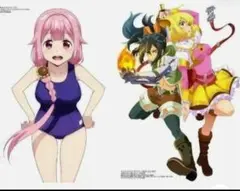 メガミマガジン 2021年2月号 ピンナップポスター　ラストダンジョン　即日発送