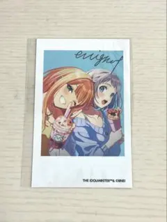 学園アイドルマスター　学マス　葛城リーリヤ　紫雲清夏　カード　初心公演