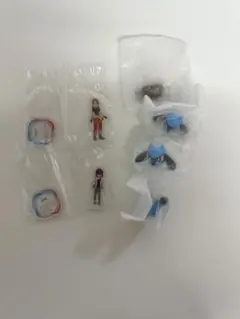 ポケモン ガチャガチャ リオル ウパー フェイスリングマスコット ドット オリオ