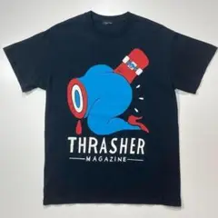 スラッシャー×パラ コラボTシャツ Lサイズ Parra THRASHER