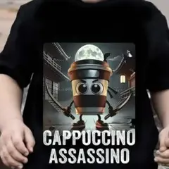 イタリアンブレインロッド　カプチーノアサシーノ　メッシュTシャツ100