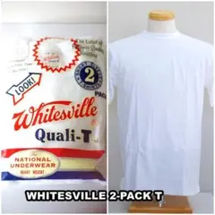 WHITESVILLE　ホワイツビル 　73544 ２枚組 PAC　半袖T XL