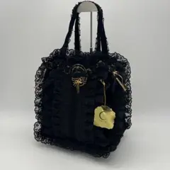 新品！　チマキ　chimaki 　ハンドバッグ　トートバッグ　レース リボン