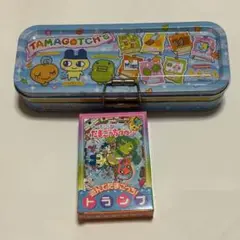 たまごっち 缶ペンケース トランプ