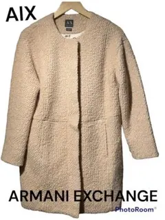 ARMANI EXCHANGE ジップアップ コート ベージュ