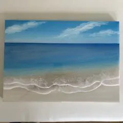 レジンアート　海