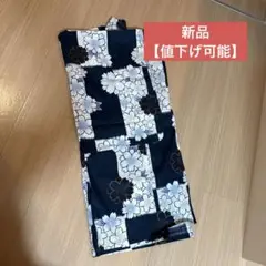 【未使用】ネイビー 花柄 浴衣 単品