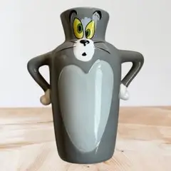 美品 トムとジェリー 陶器製 貯金箱