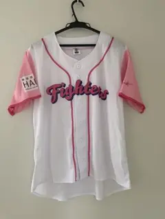 Fighters ユニフォーム ホワイト ピンク 半袖