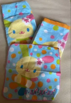 サンリオ ウサハナ タオルセット 新品未使用 当時物 ②