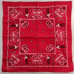 Levi's リーバイス バンダナ ビンテージ サドルマン 赤 古着